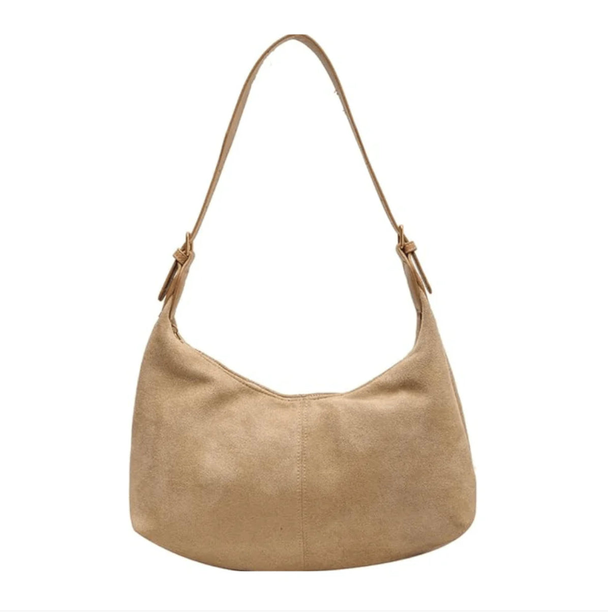 Women's Velvet Handbag with Adjustable Strap – Elegant and Versatile Hobo Bag for All Occasions