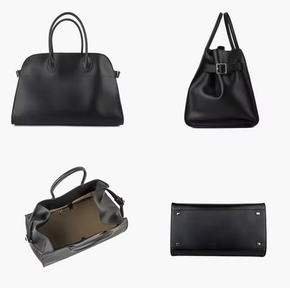 Women's Vegan Leather Handbag with Comfortable Shoulder Straps – Elegant and Practical Style, Dimensions 38x28x23 cm