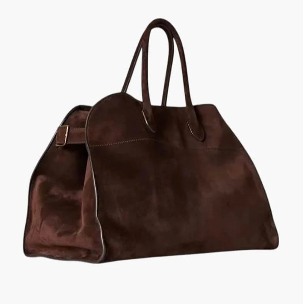 Sac à main en cuir suédé végétalien pour femme – Sac d'épaule élégant et pratique pour un usage quotidien, dimensions 38x28x23 cm