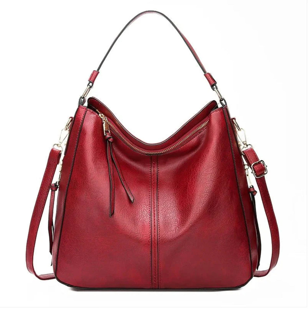 2 in 1 PU Leather Handbag for Women – Elegant and Practical, Dimensions 35x28x13 cm, Ideal for Daily Use and Outings