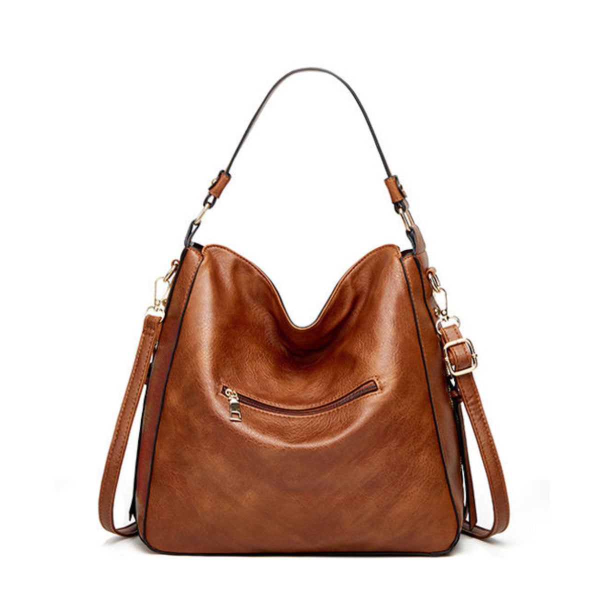 2 in 1 PU Leather Handbag for Women – Elegant and Practical, Dimensions 35x28x13 cm, Ideal for Daily Use and Outings