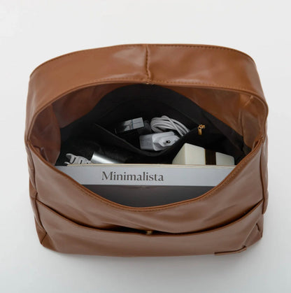 Sac à main en cuir pour femme avec bandoulière réglable – Sac fourre-tout élégant et pratique pour toutes les occasions
