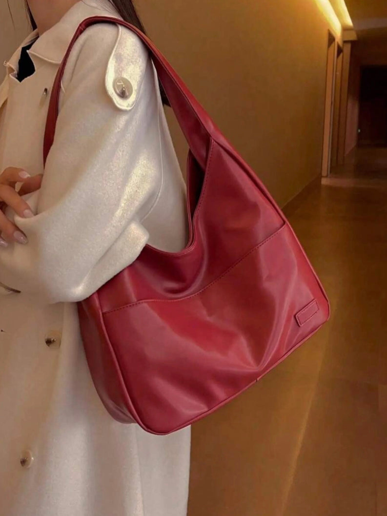 Sac à main en cuir pour femme avec bandoulière réglable – Sac fourre-tout élégant et pratique pour toutes les occasions