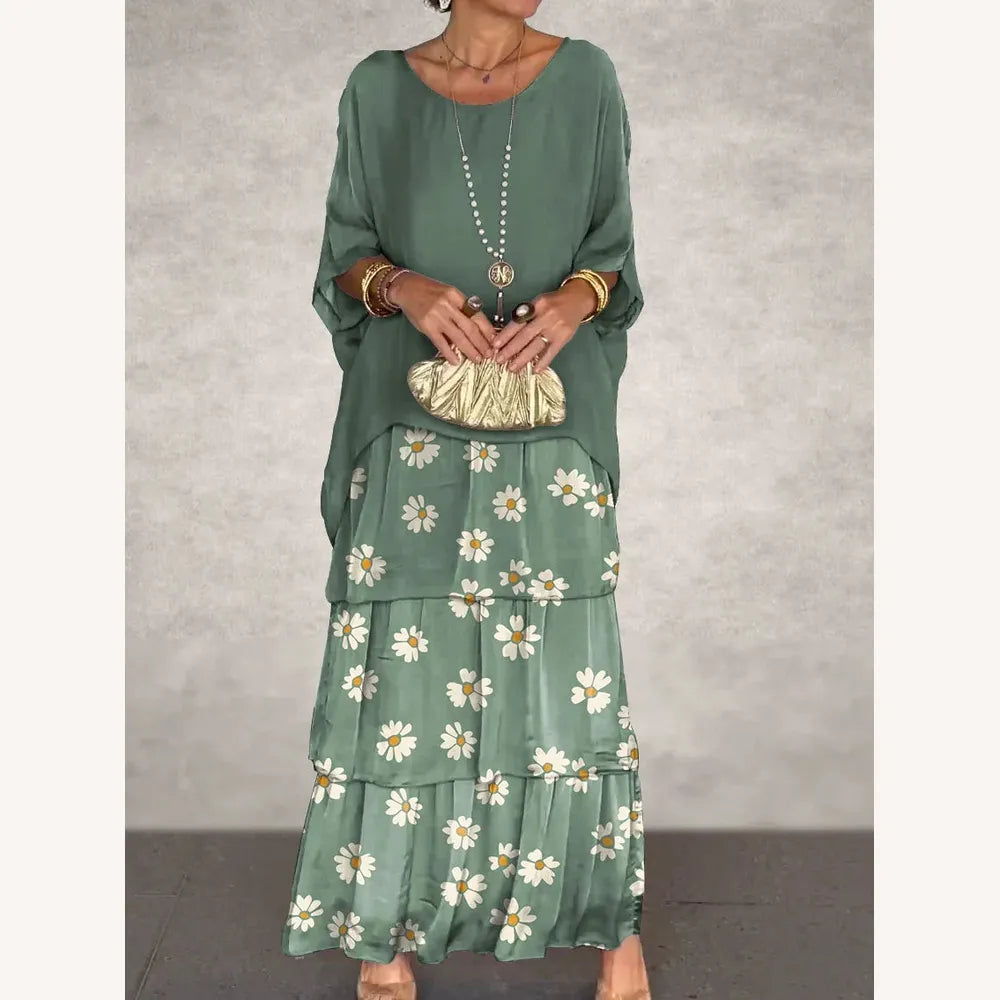 Robe longue élégante pour femme avec encolure en V – Idéale pour les événements et l'été, robe de soirée longue en tissu respirant