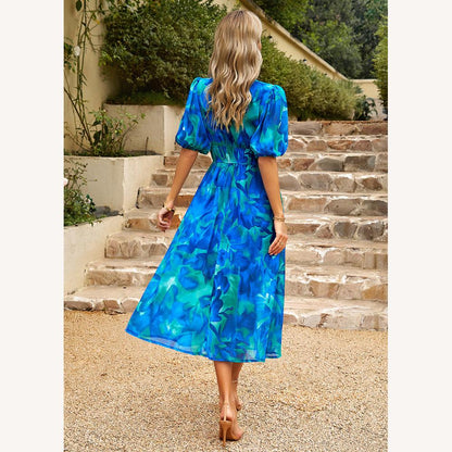 Robe longue élégante pour femmes en coton et polyester – Confort optimal pour toutes les occasions