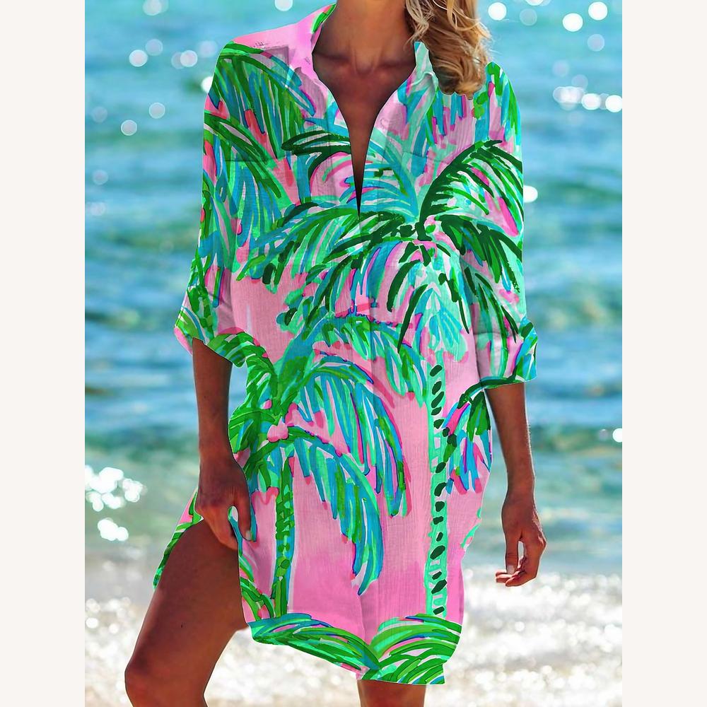 Variant image for Robe d'Été Femme Longue Chic avec Décolleté en V – Élégance et Confort pour Toutes les Occasions-57