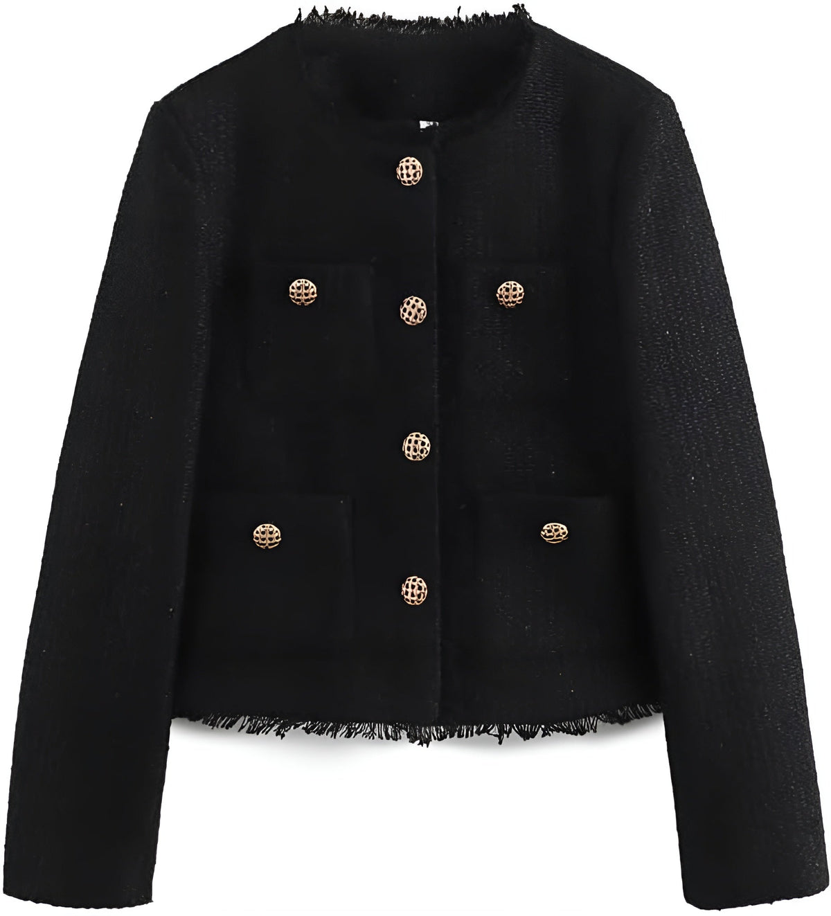 Veste élégante pour femme avec boutons dorés