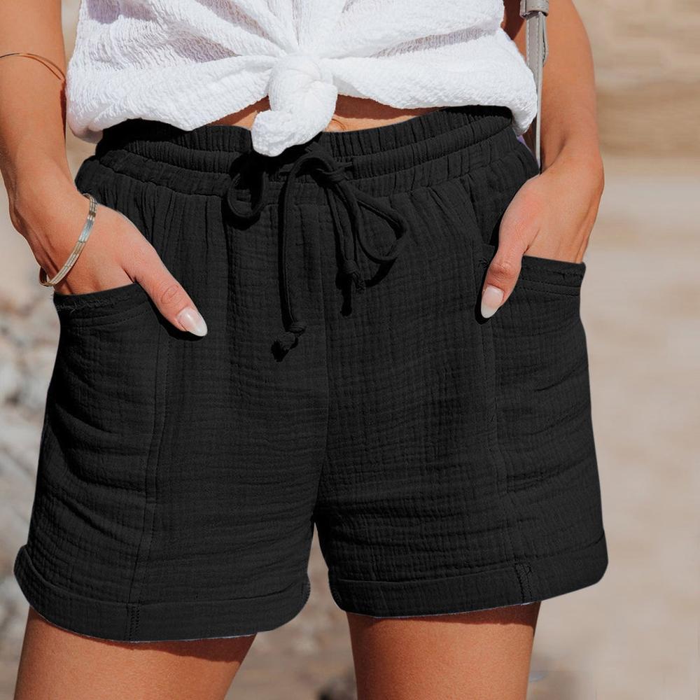 Jean court taille haute pour femmes – Confortable et élégant, idéal pour l'été et les activités sportives