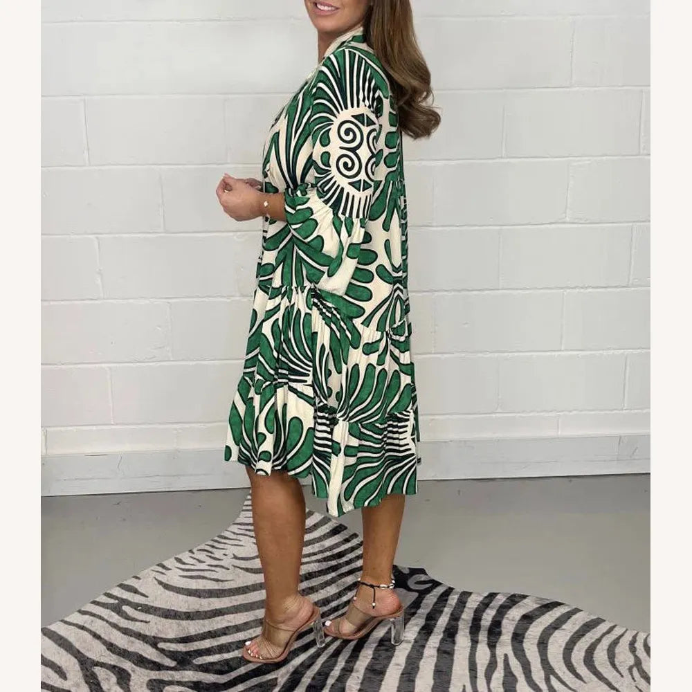 Robe longue d'été pour femmes élégante avec motif floral - Tissu léger et confortable pour l'été