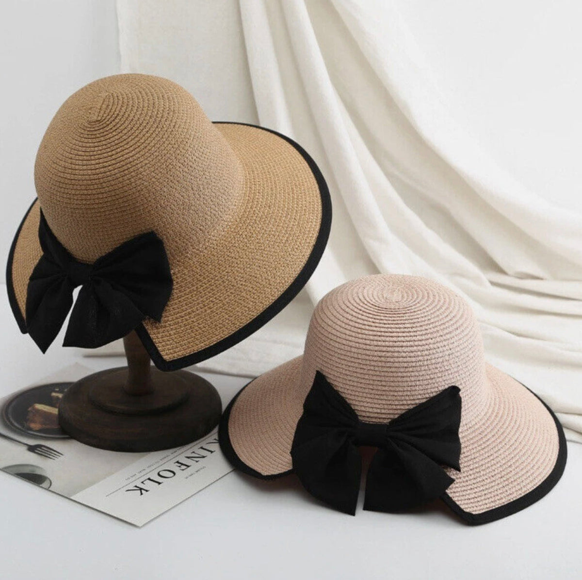 Lightweight Straw Hat for Women with Sun Protection – Elegant and Chic Summer Accessory