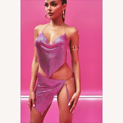 Bikini féminin en polyester à taille haute à motif floral – Maillot de bain élégant pour l'été