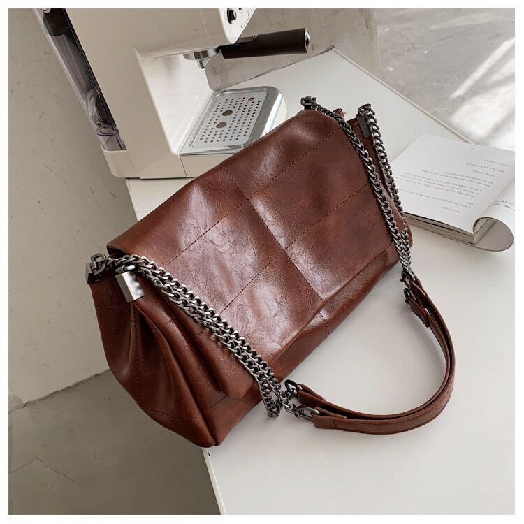 Sac à épaule en cuir synthétique pour femme – 31x20x13 cm, élégant et pratique pour les sorties et les voyages