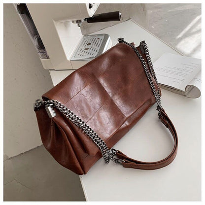 Sac à épaule en cuir synthétique pour femme – 31x20x13 cm, élégant et pratique pour les sorties et les voyages