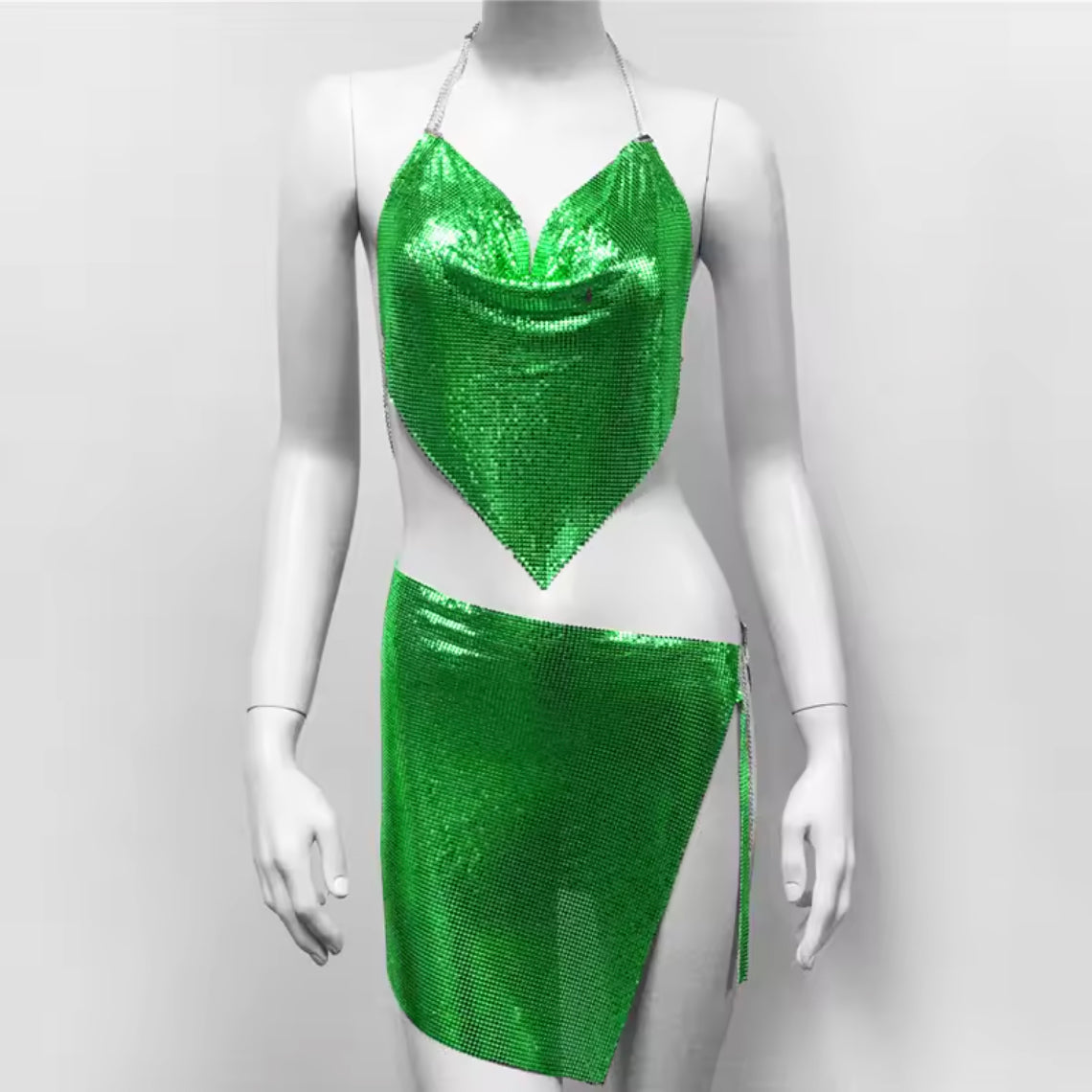 Bikini féminin en polyester à taille haute à motif floral – Maillot de bain élégant pour l'été