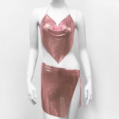 Bikini féminin en polyester à taille haute à motif floral – Maillot de bain élégant pour l'été