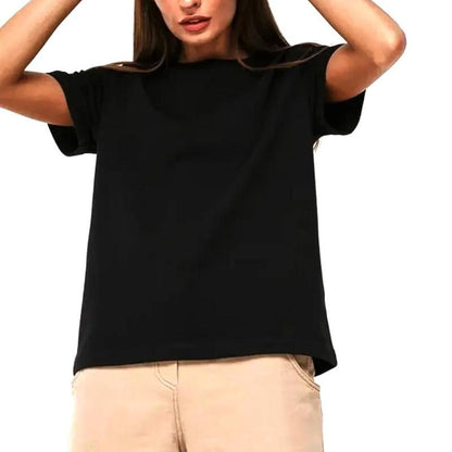 T-shirt pour homme en coton doux – Col rond, coupe droite, idéal pour un look décontracté et professionnel